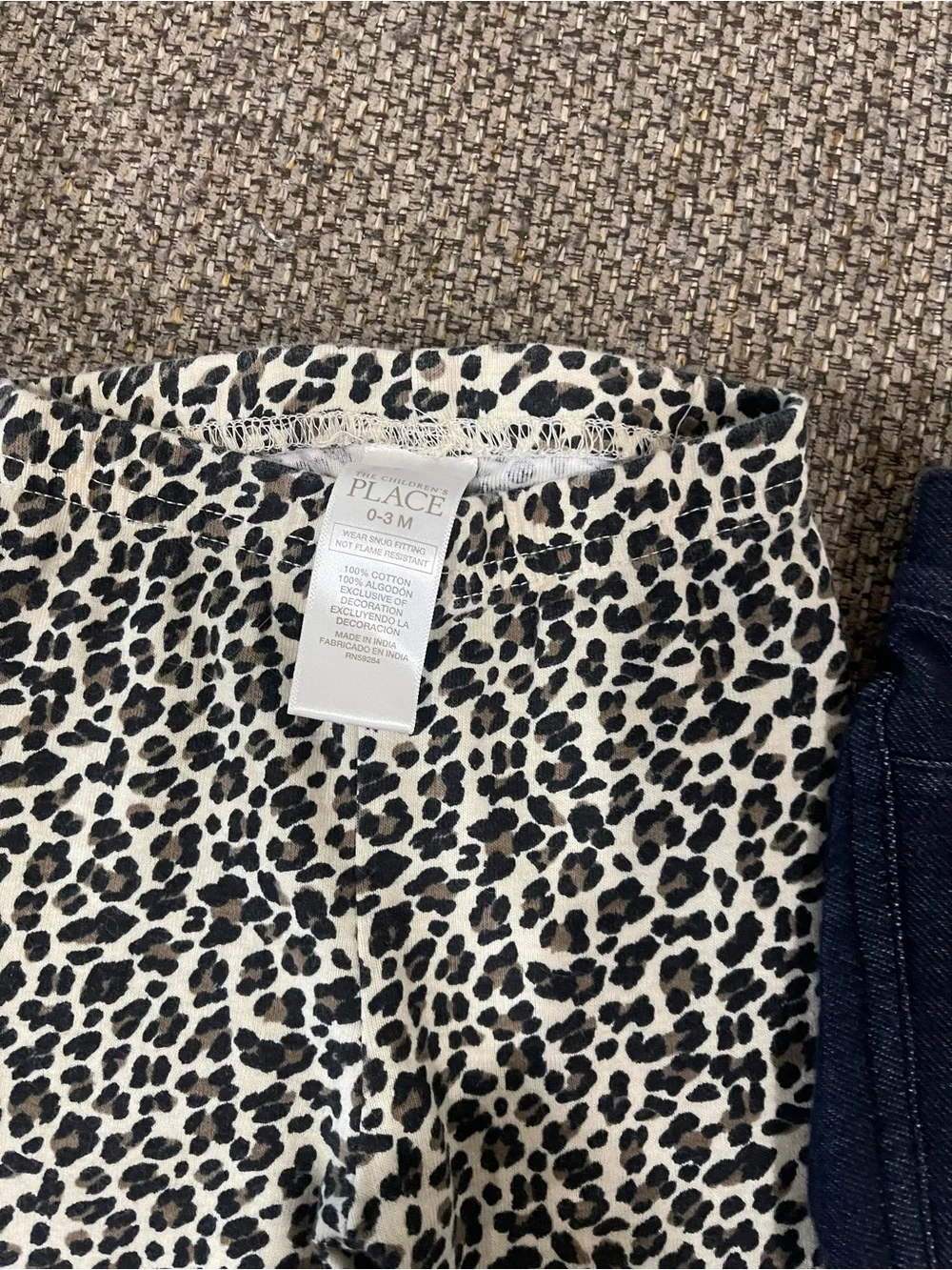 The Childrens Place cozy leopard